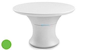 Ledge Lounger Affinity Collection 48" Round Outdoor Dining Table | White | LL-AF-DT-48RD-W