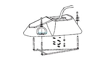 SR Smith 7' T7 Base and Jig with Jig to Base Stainless Steel Mounting Hardware | Autumn Sun | T7-NBASE-58