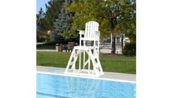 Spectrum Aquatics Mendota Portable Lifeguard Chair | 48_quot; Inch | White | 45023