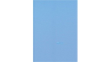 Solid Blue 12' Round 15 Mil Thickness Overlap Liner | Flat Bottom | 48" and 52" Wall Height | 3000 Series - Standard Duty (SD) | 5-1252-721