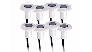 SR Smith Kelo Color RGB LED Underwater Pool Light | 7W 12V 80' Cord | 8 Light Bulk Pack | KLED-C-80-PK8