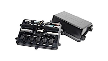 Intermatic COMBO Connect Pool Spa Weatherproof Transformer and Junction Box | 5 Lights Cap | 100W 12-13 VAC | PJBX52100