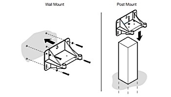Intermatic COMBOConnect Juction Box Wall/Post Mounting Bracket | PA119