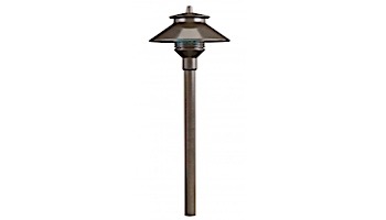 FX Luminaire PL G4 Path Light | Bronze Metallic | No Lamp | 18" Riser | PLNL18RBZ KIT