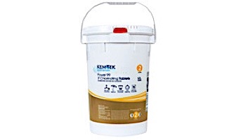 Kem-Tek Power99 3" Jumbo Wrapped Chlorine Tabs | 50 LB | 21885KMT