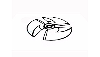 Maytronics Impeller with Screw | 9995266-R1