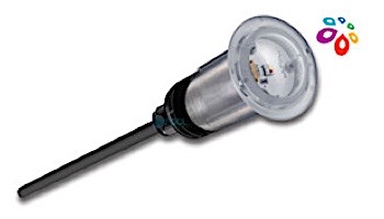 J&J Electronics ColorSplash VU Nicheless RGB Series LED Pool and Spa Light Fixture | 8W 12V 50' Cord | LPL-R1C-12-50