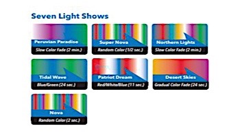 J&J Electronics ColorSplash VU Nicheless RGB-W Series LED Pool and Spa Light Fixture | 8W 12V 30' Cord | LPL-R1CW-12-30 25008