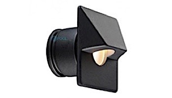 FX Luminaire PO 1 LED Wall Light | Flat Black | Square | PO1LEDSQFB