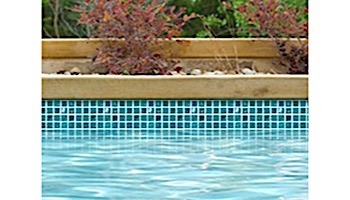 National Pool Tile Equinox 1x1 Glass Tile | Verde | EQX-EVERGREEN