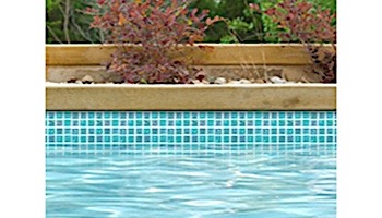 National Pool Tile Equinox 1x1 Glass Tile | Icy Teal | EQX-WINTER
