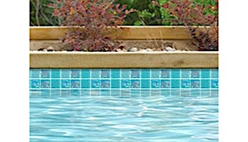 National Pool Tile Equinox 2x2 Glass Tile | Icy Teal | EQX-WINTER2X2