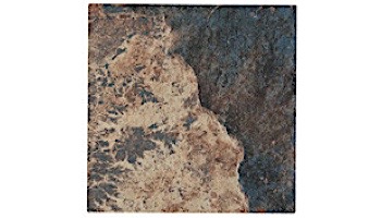 National Pool Tile Ridgeline 6x6 Series | Blue Slate | RLN-BLUE
