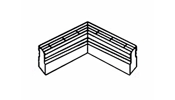 Deck-O-Drain 90 Degree Bend | Gray | 2812112