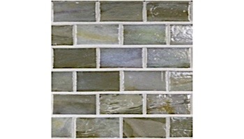 National Pool Tile Boutique Tozen Series 1x1 Glass Tile | Vanadium Natural | TOZ-1X1 VANADIUM NAT