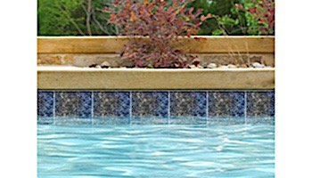 National Pool Tile Pacific Palisades Series 6x6 Tile | Pacific Blue | PFS-PACIFIC6X6