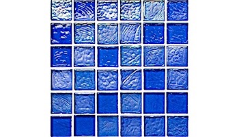 National Pool Tile Sea Ice Series 1x1 Glass Tile | Amber | ICE-AMBER