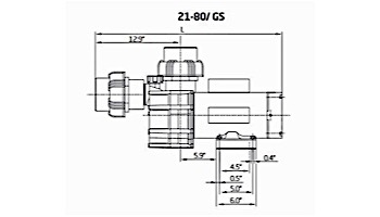Speck Pump 21-80/33 GS Series 4HP Self-Priming Pump | 208-230V | SA104-1400F-000