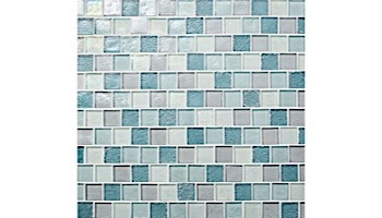 National Pool Tile Oceanscapes 1x1 Glass Tile | Pacifica | OCN-PACIFICA
