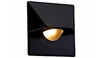 FX Luminaire MO LED Wall Light | Zone Dimming + Color | Faceplate Square | Flat Black | MO-ZDC-SQ-FB