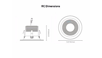 FX Luminaire RC Down Light | ZDC Dimming with Color | Bronze Metallic | RC-ZDC-BZ