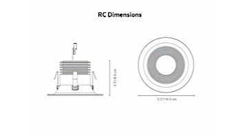 FX Luminaire RC Down Light | Bronze Metallic | Zone Dimming with Color | RCZDCBZ