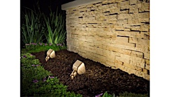 FX Luminaire LC LED Up Light | ZDC Dimming with Color | Antique Tumbled | LC-ZDC-AT