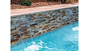 National Pool Tile Natural Ledgerstone 6x16 Corner | Rust | LDGR-RUST CRN