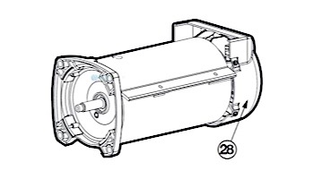 Hayward Ecostar Motor Fan Shroud | SPX3400FAN