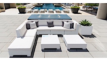 Ledge Lounger Signature Collection Coffee Table | Cloud | LL-SG-CT-CL