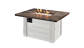 Outdoor GreatRoom Alcott Rectangular Gas Fire Pit Table | ALC-1224