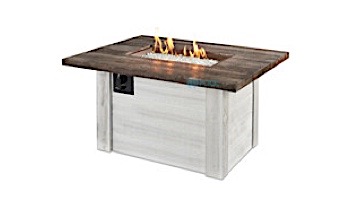 Outdoor GreatRoom Alcott Rectangular Gas Fire Pit Table | ALC-1224