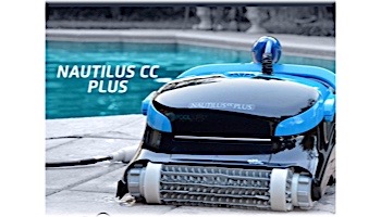 Maytronics Dolphin Nautilus CC Plus Inground Robotic Pool Cleaner with Caddy | 99996403-CADDY