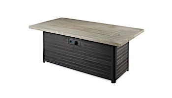 Outdoor GreatRoom Cedar Ridge Linear Gas Fire Pit Table | CR-1242-K