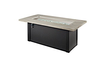 Outdoor GreatRoom Cedar Ridge Linear Gas Fire Pit Table | CR-1242-K