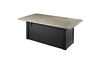 Outdoor GreatRoom Cedar Ridge Linear Gas Fire Pit Table | CR-1242-K