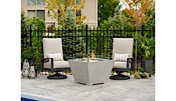 Outdoor GreatRoom Cove Square Gas Fire Pit | CV-2424
