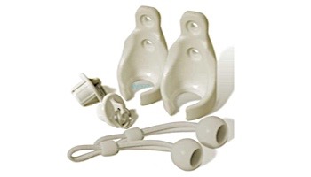 Coolaroo Bungee Tie Down Conversion Kit | Cream | Z 11-BUNGEE CKS