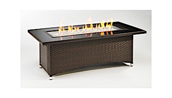 Outdoor GreatRoom Balsam Montego Linear Gas Fire Pit Table | MG-1242-BLSM-K