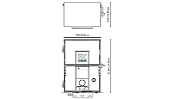 FX Luminaire DX Lighting Control | 300W Matte Gray | DX-300-M