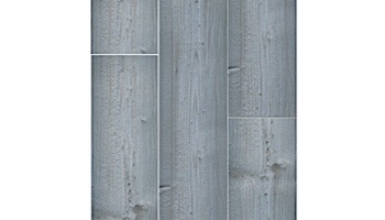 National Pool Tile Tulipwood 6x36 Tile | Gray | TUL-GRAY