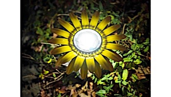 Desert Steel Daisy Solar Garden Light | Yellow | 409-301