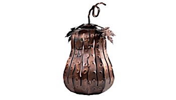 Desert Steel Squatty Gourd Mini Luminary | 411-208