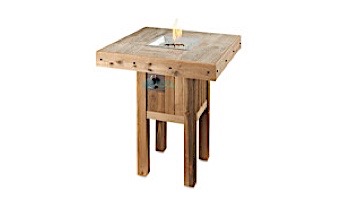 Outdoor GreatRoom Westport Pub Height Square Gas Fire Pit Table | WP-1616