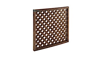 Outdoor GreatRoom Mocha Wood Lattice for SONOMA16-M | SONOMA16-M-LATT