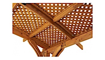 Outdoor GreatRoom Redwood Wood Lattice for SONOMA1216-R or SONOMA12-R | SONOMA12-R-LATT