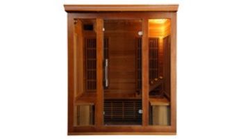 HeatWave Cedar Elite 3-4 Person Infrared Sauna with 9 Carbon Heaters | SA1315