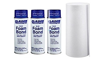 42" Pool Wall Foam & Adhesive Kit | 170596