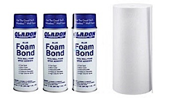 42" Pool Wall Foam & Adhesive Kit | 170596