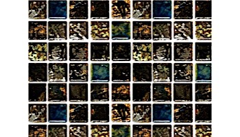 Fujiwa Tile SAGA Series 1x1 | Bronze Blend | SAGA-134